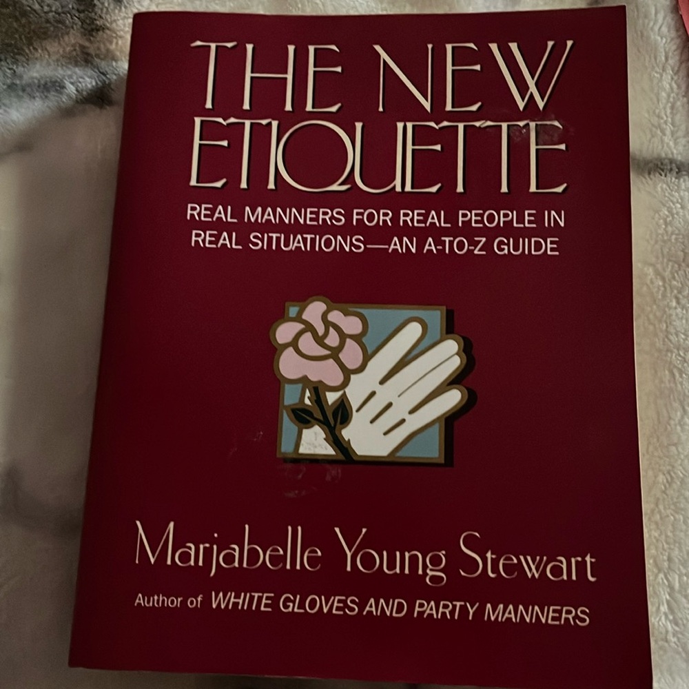Book on Etiquette in all situations
